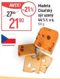 Sýr Císařský uzený Madeta