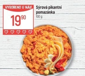 Pikantní sýrová pomazánka Globus