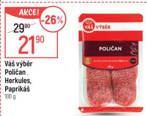Salám Poličan Váš Výběr