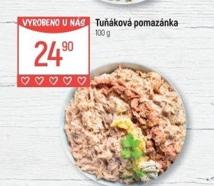 Tuňáková pomazánka Globus