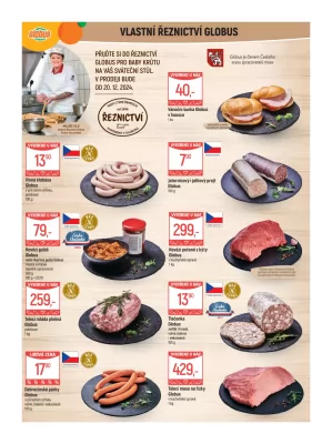 akční leták Globus 4.12.2024-10.12.2024
