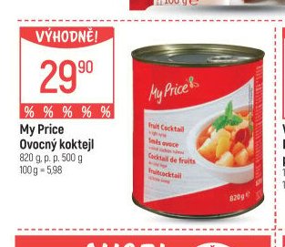 My Price Ovocný koktejl