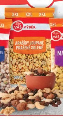 Váš Výběr Arašídy loupané pražené solené