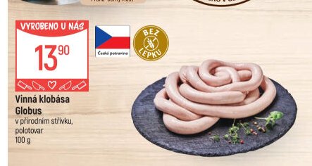 Vinná klobása Globus