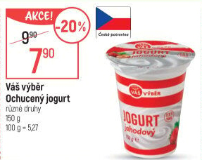 Jogurt krémový ochucený Váš Výběr