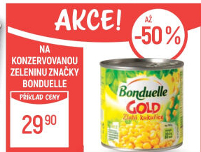 Kukuřice sterilovaná Gold Bonduelle