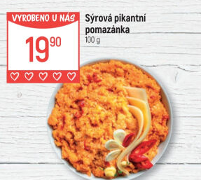 Pikantní sýrová pomazánka Globus