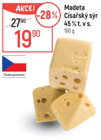 Sýr Císářský 45% Madeta