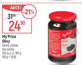 Olivy černé My Price