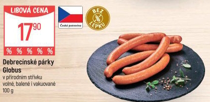 Párky debrecínské Globus