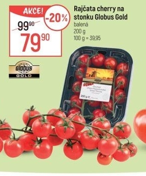 Rajčata cherry keříková Globus Gold