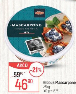 Sýr Mascarpone Globus