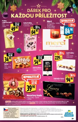 akční leták Albert 4.12.2024-24.12.2024