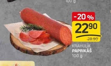 Salám Paprikáš Krahulík