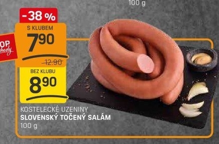 Salám slovenský točený Kostelecké uzeniny