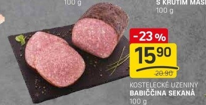 Sekaná babiččina Kostelecké uzeniny