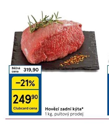 Hovězí zadní kýta