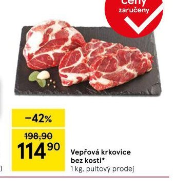 Vepřová krkovice bez kosti