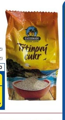 Cassonade Třtinový cukr krystal 500 g