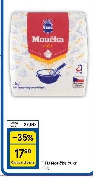 TTD Moučka cukr 1 kg
