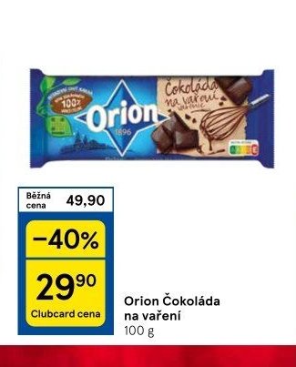 Orion Čokoláda na vaření 100 g