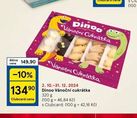 Dinoo Vánoční cukrátka 320 g
