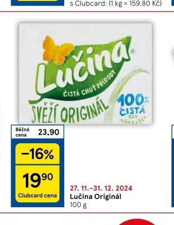 Lučina Originál