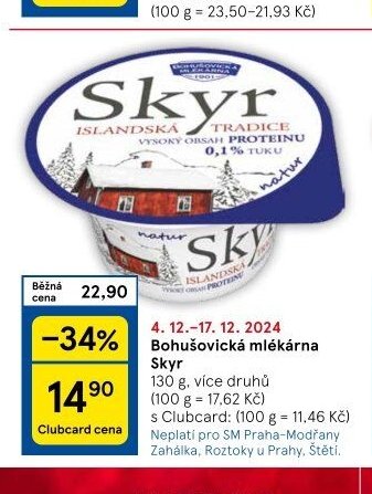 Bohušovická mlékárna Skyr