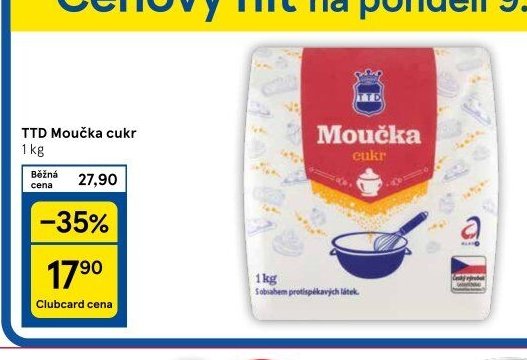 TTD Moučka cukr