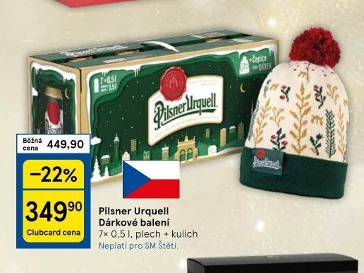 Pilsner Urquell Dárkové balení