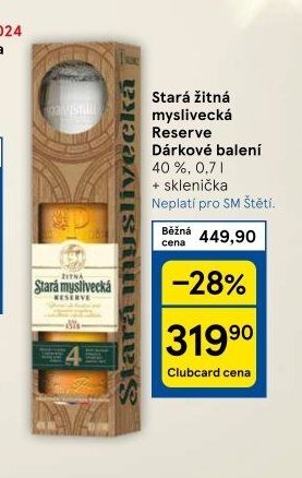 Stará žitná myslivecká Reserve Dárkové balení