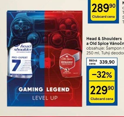 Head & Shoulders a Old Spice Vánoční balíček