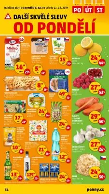 akční leták Penny Market 5.12.2024-11.12.2024