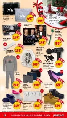 akční leták Penny Market 5.12.2024-11.12.2024