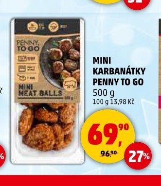 Mini karbanátky Penny To Go