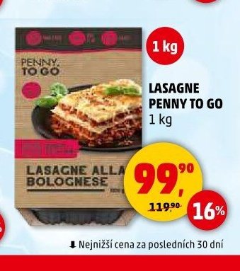 Lasagne Penny To Go