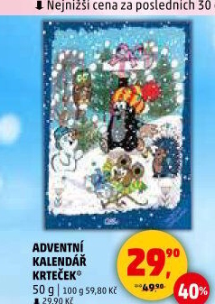 Adventní kalendář Albi