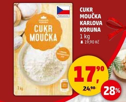 Cukr moučka Karlova Koruna