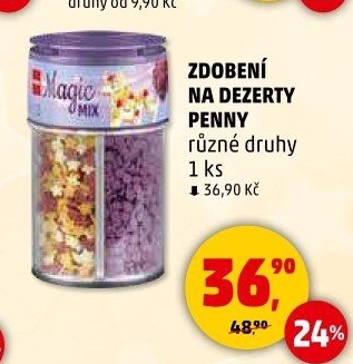 Cukrové zdobení Penny