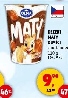 Dezert Olmíci Maty Olma