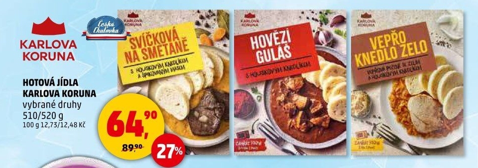Hotová jídla Karlova Koruna