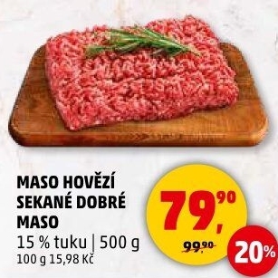 Hovězí mleté maso Dobré maso