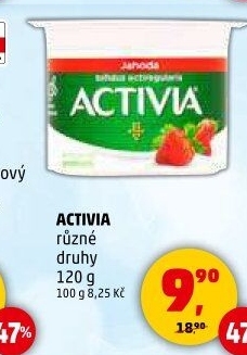 Jogurt ochucený Activia Danone