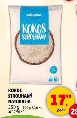 Kokos strouhaný Naturalia