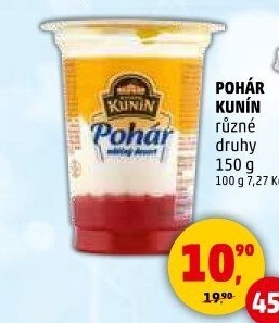 Mléčný Pohár Mlékárna Kunín