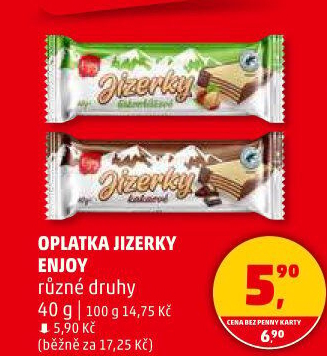 Oplatky Jizerky Enjoy