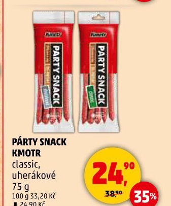 Párty snack klasik Kmotr