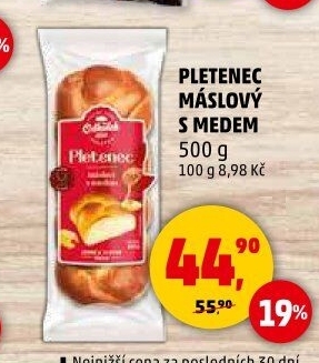 Pletenec máslový Odkolek