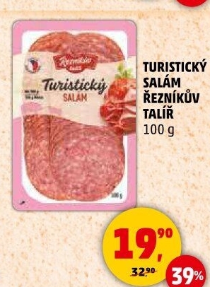 Salám turistický Řezníkův talíř