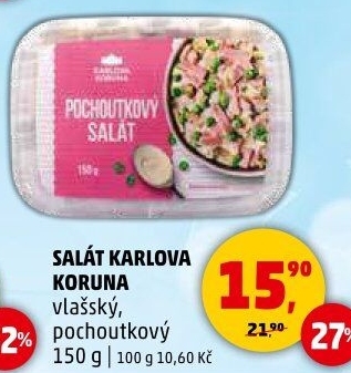 Salát vlašský Karlova Koruna